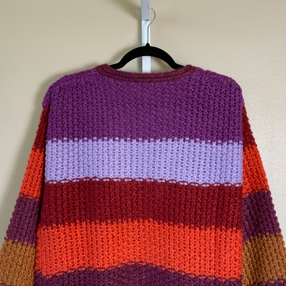 Natural Life Oversized Striped Cardigan Sweater - Picture 15 of 16